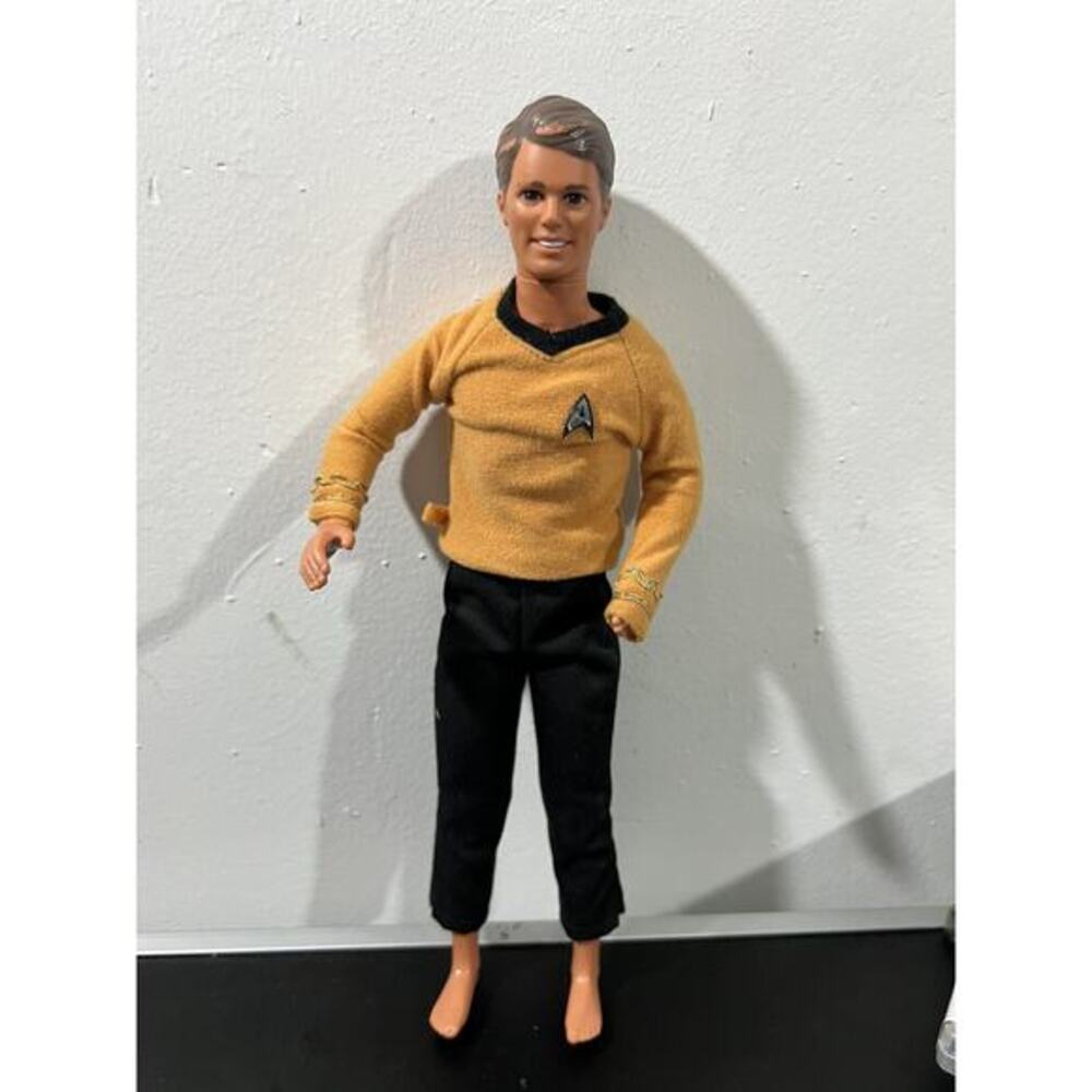 Vintage 1968 Mattel Star Trek Barbie Ken as Captain Kirk Doll